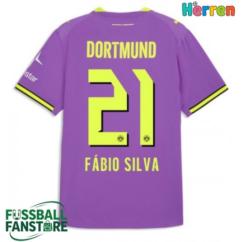 Borussia Dortmund Fabio Silva #21 Replik 3rd trikot 2026-27 Kurzarm